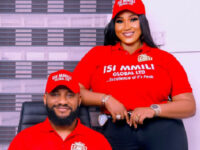 Mixed reactions as Yul Edochie and second wife launch real estate business