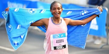 Tigst Assefa smashes world marathon record in Berlin, Eliud Kipchoge achieves record fifth win - MyJoyOnline.com